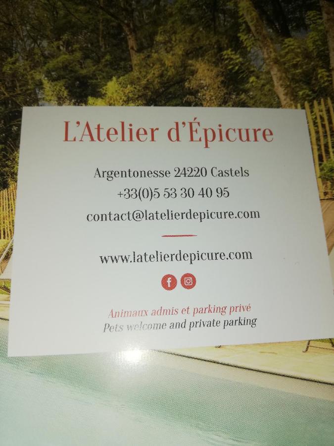 Boutique-Hotel Restaurant L'Atelier D'Epicure Logis Castels 外观 照片